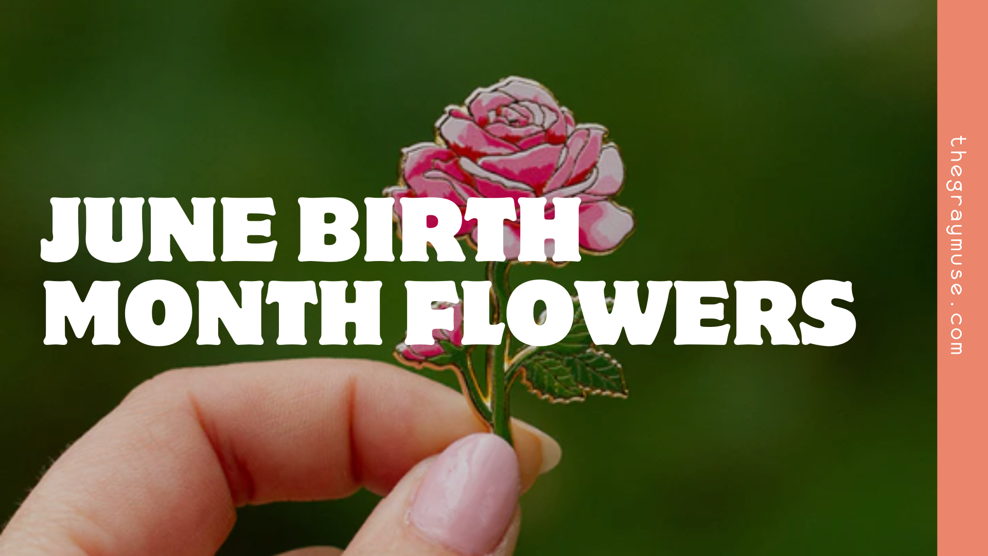 June Birth Month Flowers