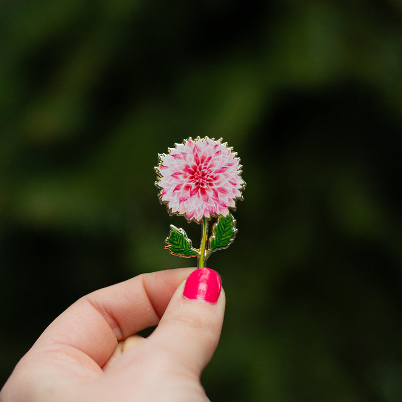 LONG 10mm SHAFT, Pink Heath, Native Flower, Pink Blossom, Australian  Botanical, Enamel Lapel Pin, Flower Pin, Victoria, Gift Ideas 