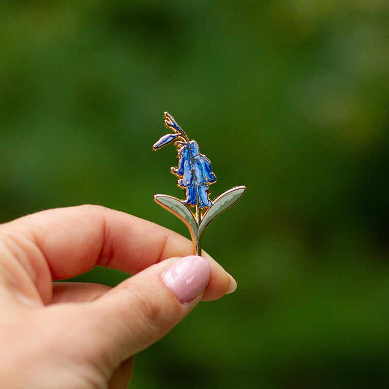 Bluebell brooch deals