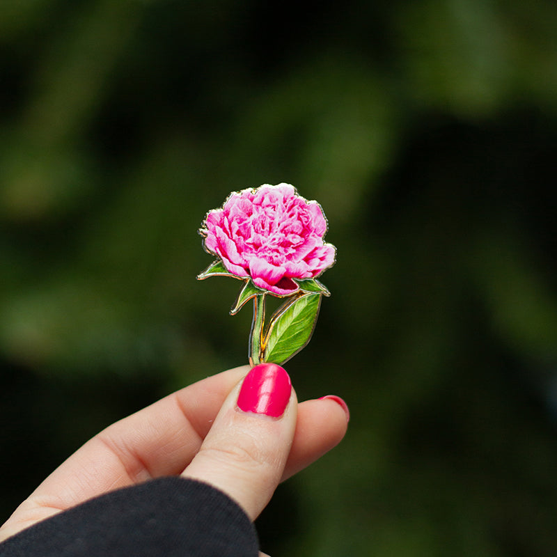 LONG 10mm SHAFT, Pink Heath, Native Flower, Pink Blossom, Australian  Botanical, Enamel Lapel Pin, Flower Pin, Victoria, Gift Ideas 