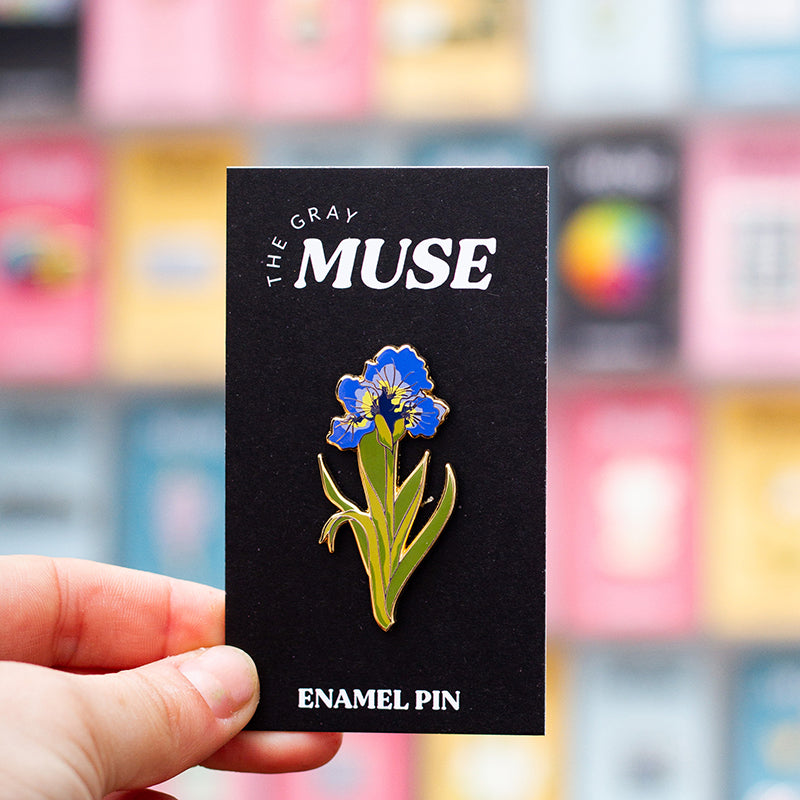 Paint Water Cup Enamel Pin – The Gray Muse