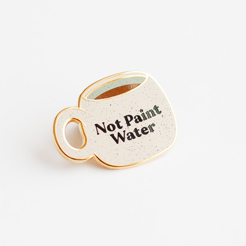 Paint Water Cup Enamel Pin - The Store at Mia - Minneapolis Institute of Art